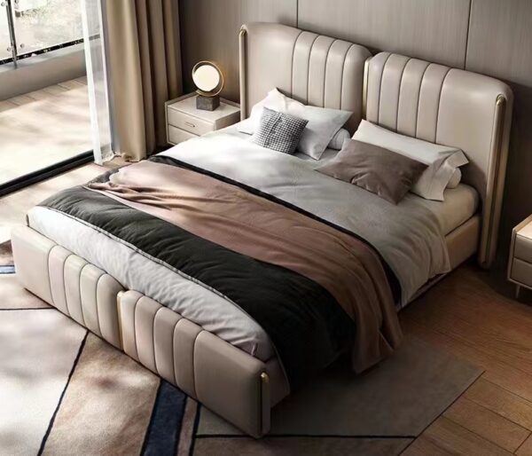 NHB2305-BEST QUALITY LEATHER BED WHOLESALER IN CHINA-WELLSLEEP (1)